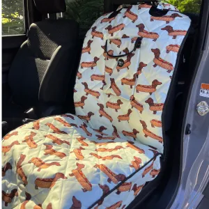 Wiener Dogs Deluxe Single Car Seat Cover