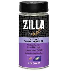 Zilla Cricket Glow Powder Supplement For Reptiles (4 oz)